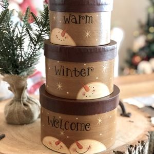 Warm winter welcome nesting boxes